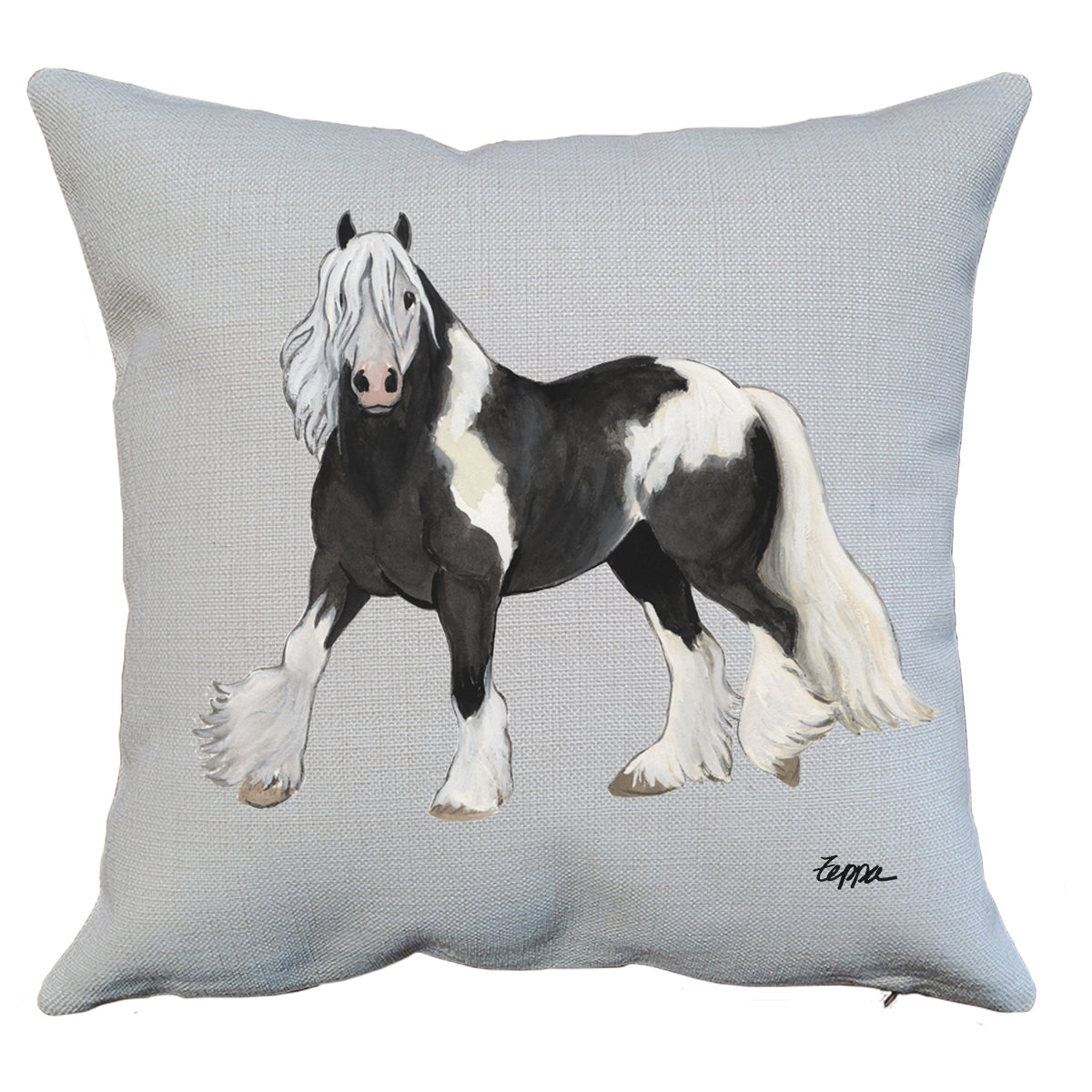 Gypsy Vanner Throw Pillow