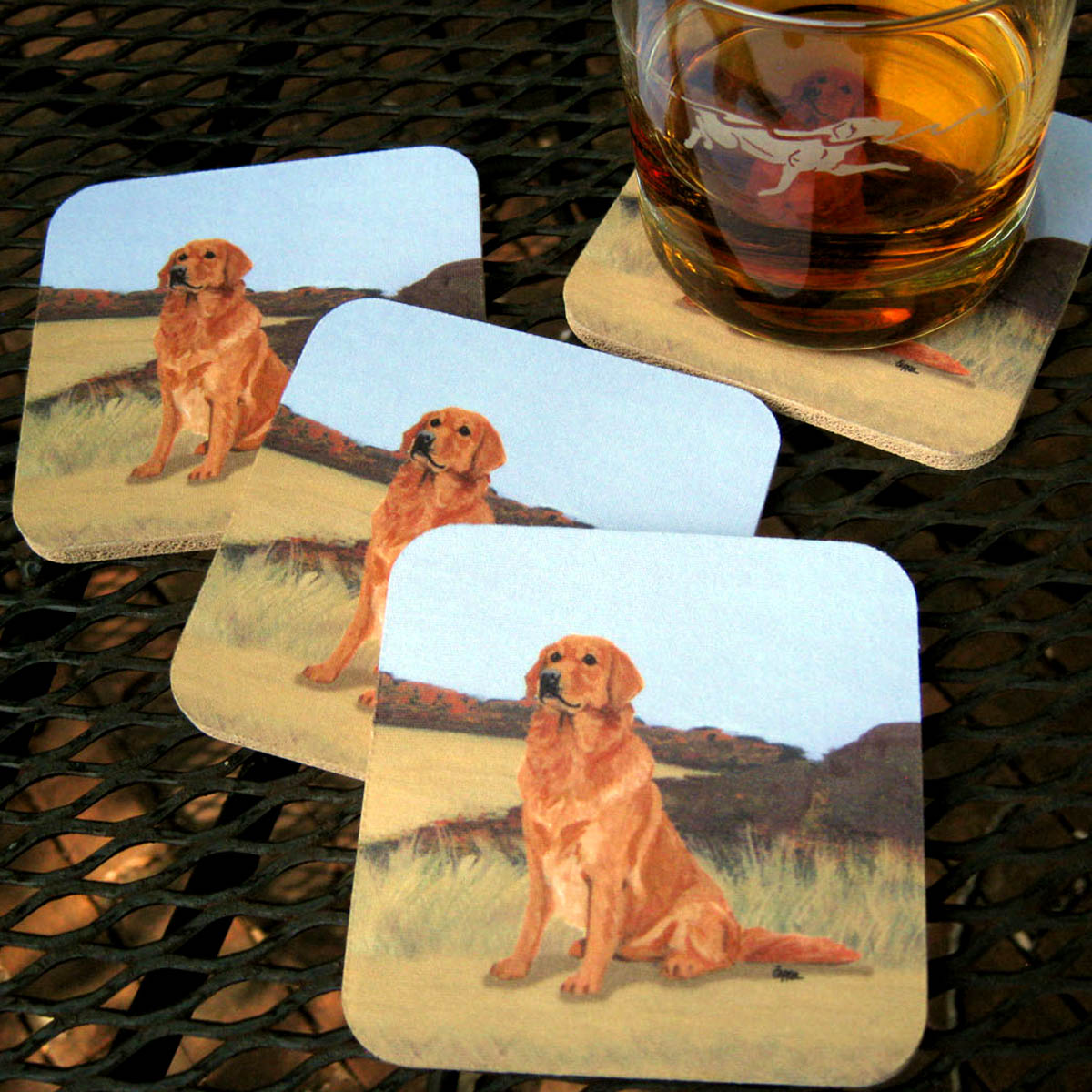 Scenic Background Coasters