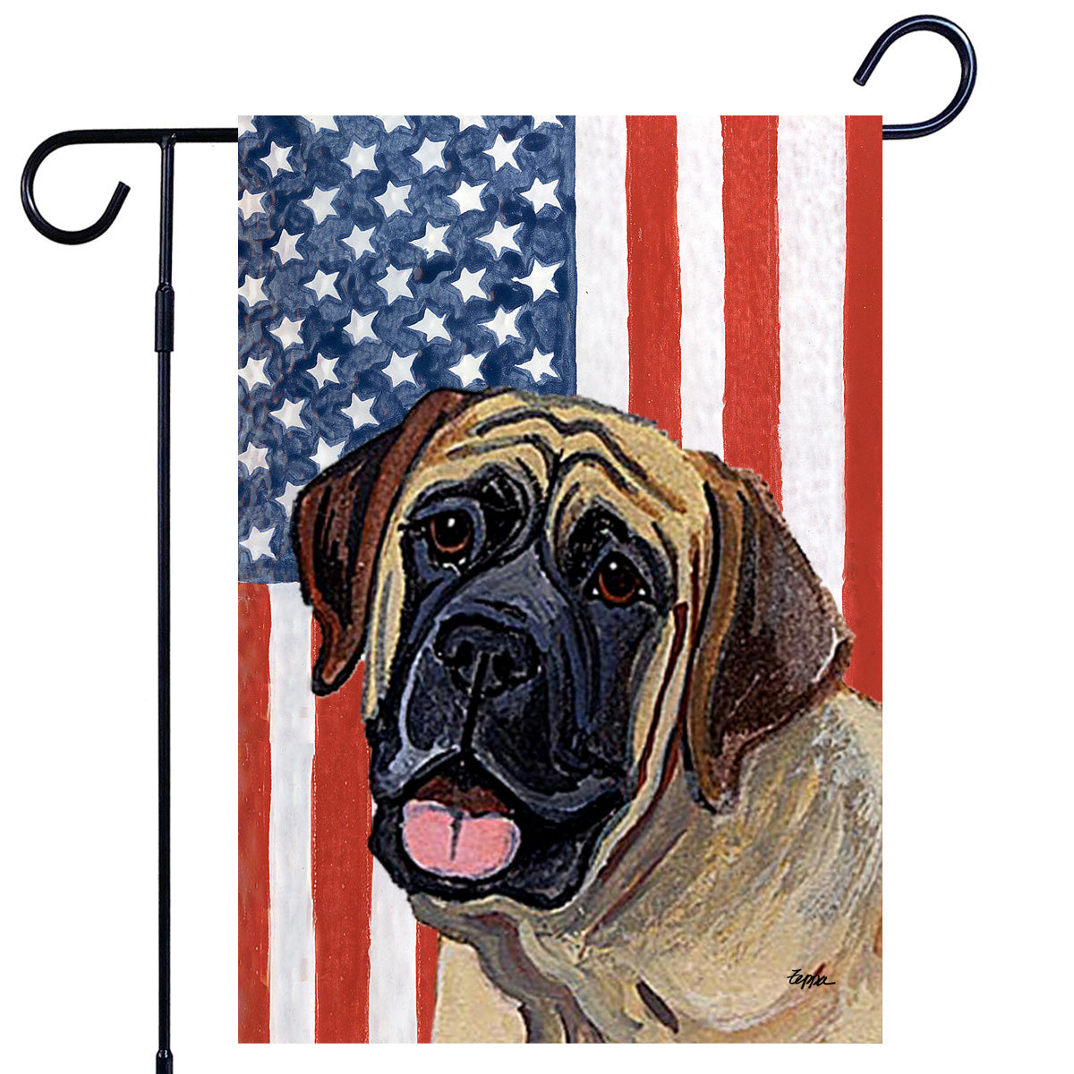 Mastiff Americana Garden Flag