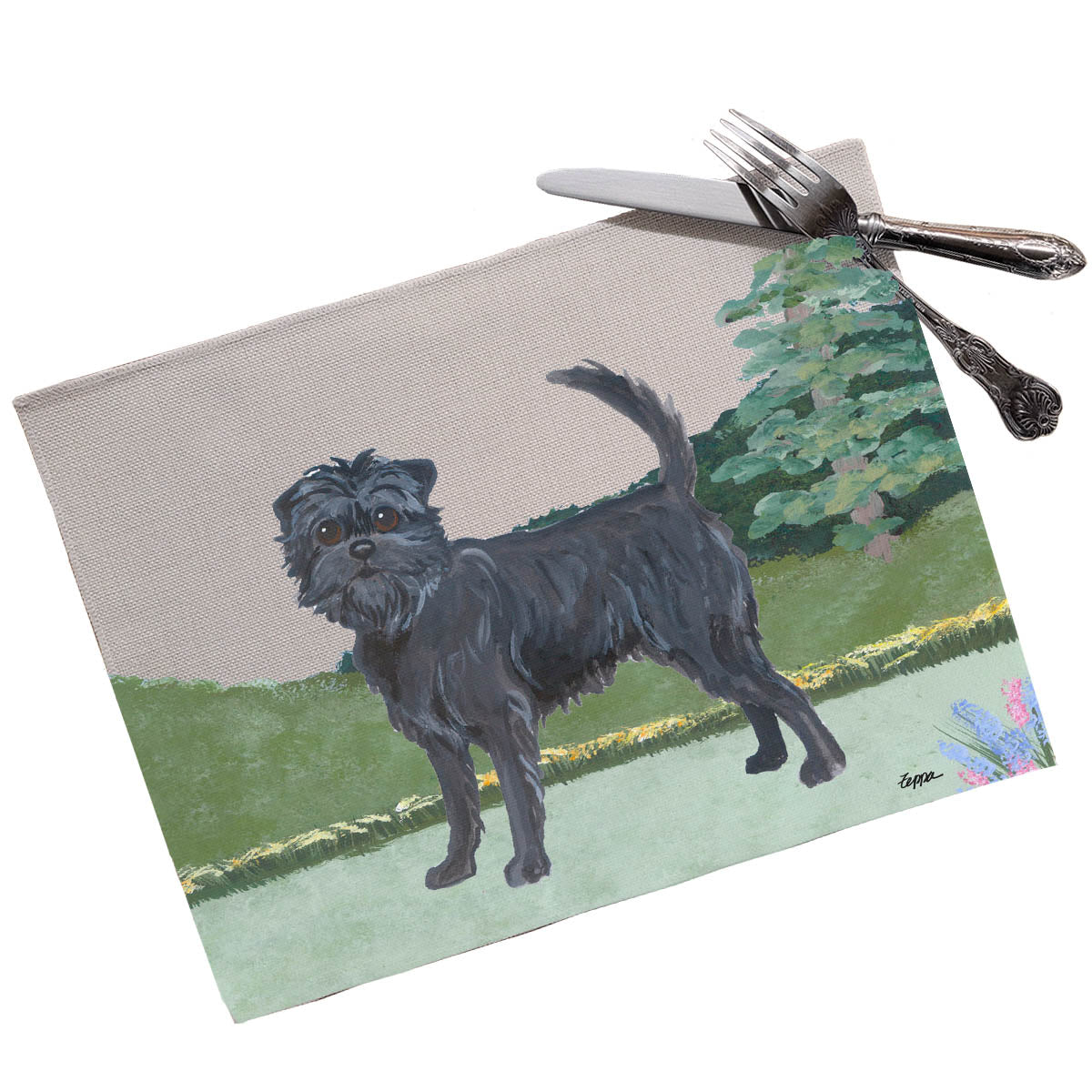 Affenpinscher Scenic Placemats