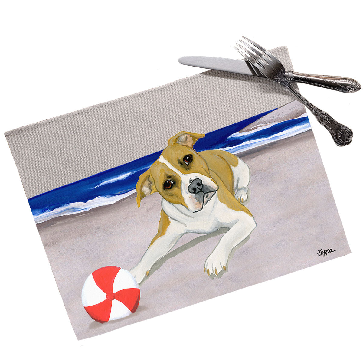 Pit Bull Scenic Placemats