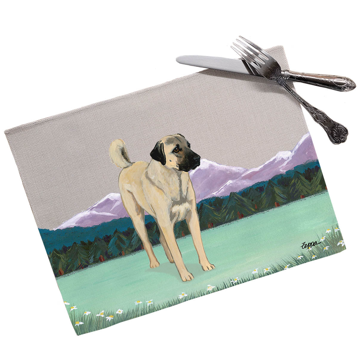Anatolian Shepherd Scenic Placemats