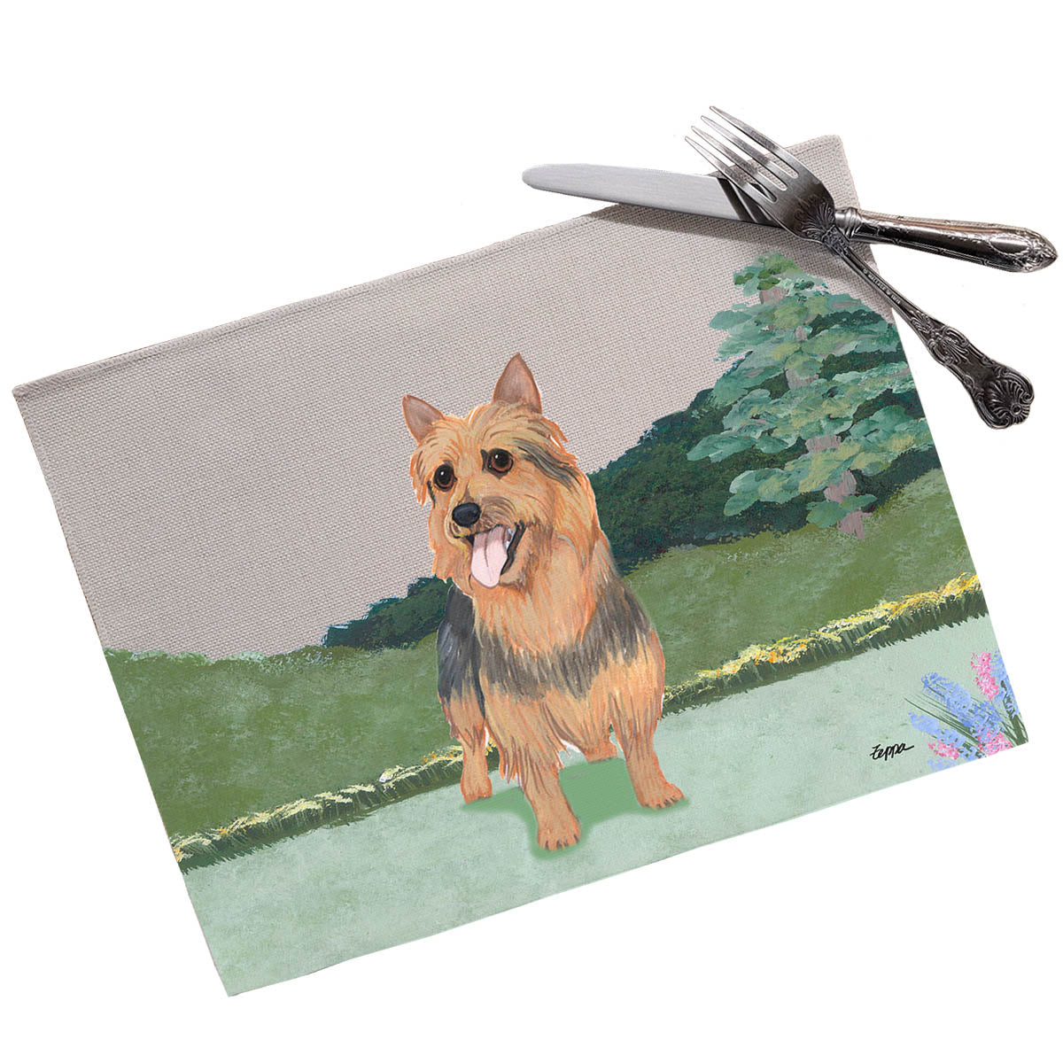 Australian Terrier Scenic Placemats