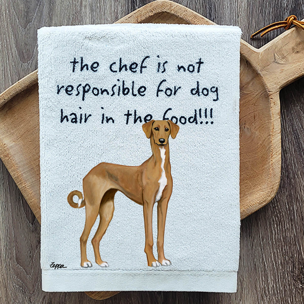 Pawsitively Adorable Azawahk Kitchen Towel