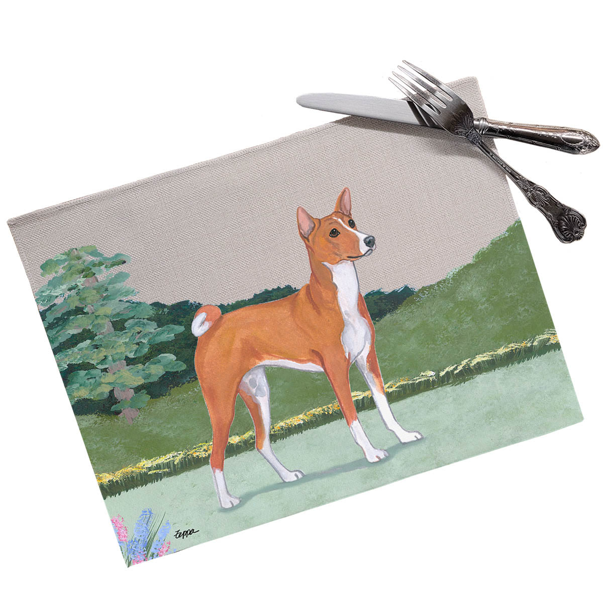 Basenji Scenic Placemats