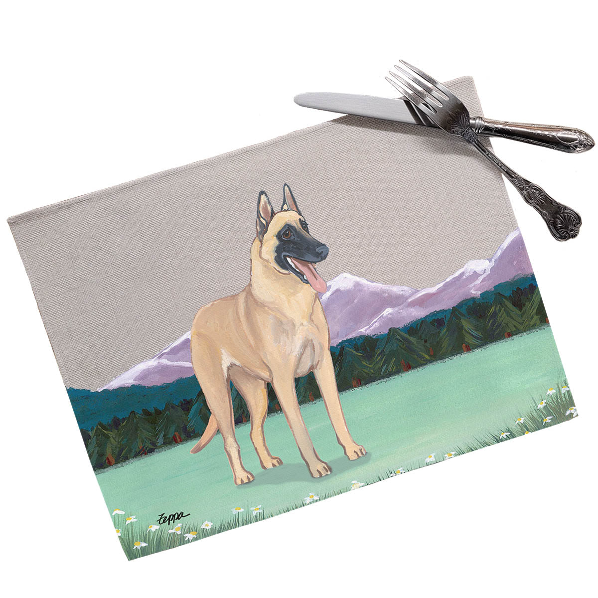 Belgian Malinois Scenic Placemats