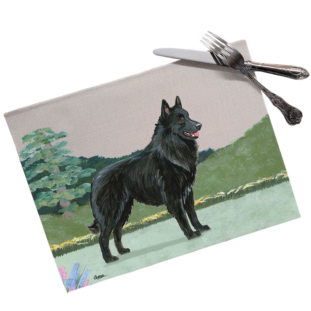 Belgian Shepherd Scenic Placemats