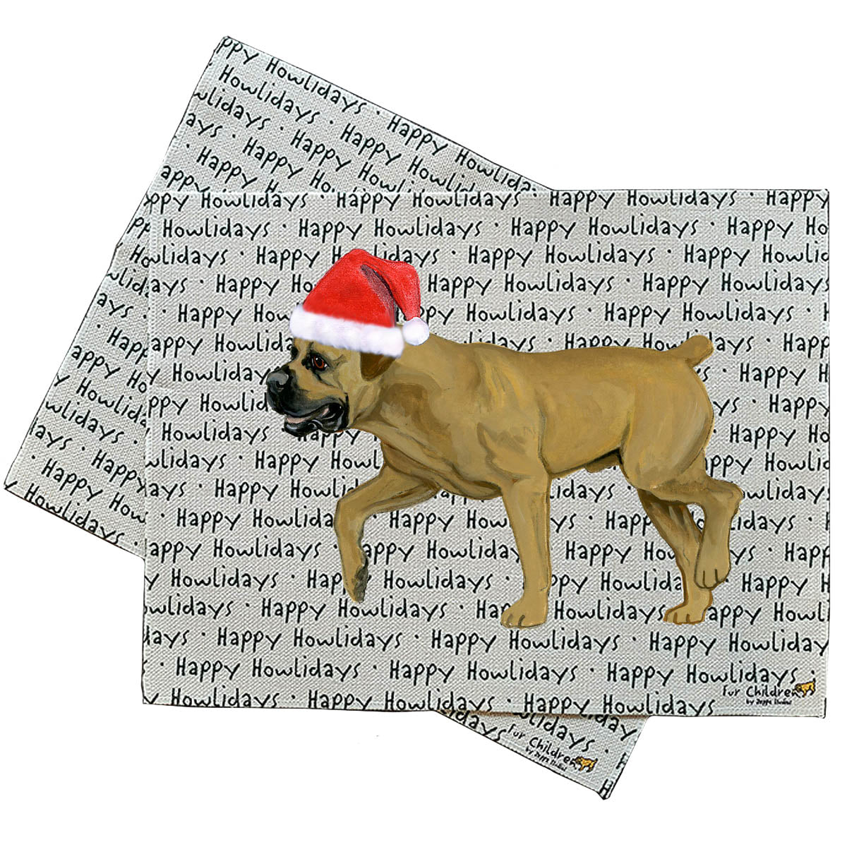 Boerboel Howliday Placemats