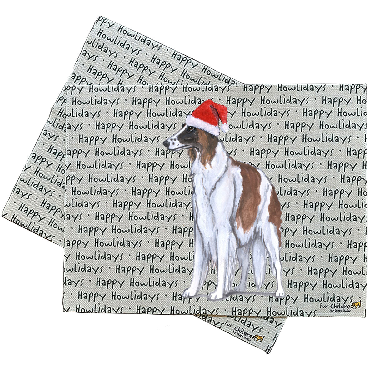 Borzoi Howliday Placemats