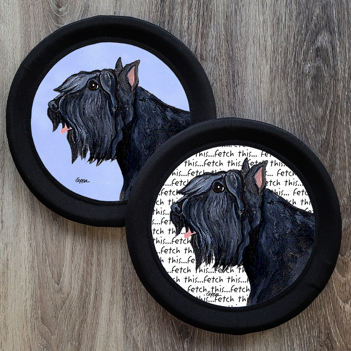 Bouvier FotoFrisby Flying Disk Dog Toy
