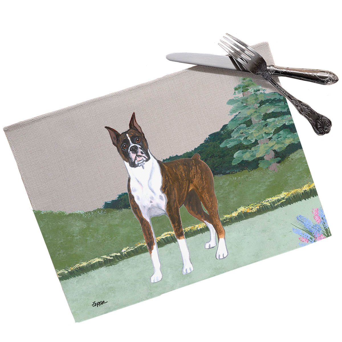 Boxer Scenic Placemats