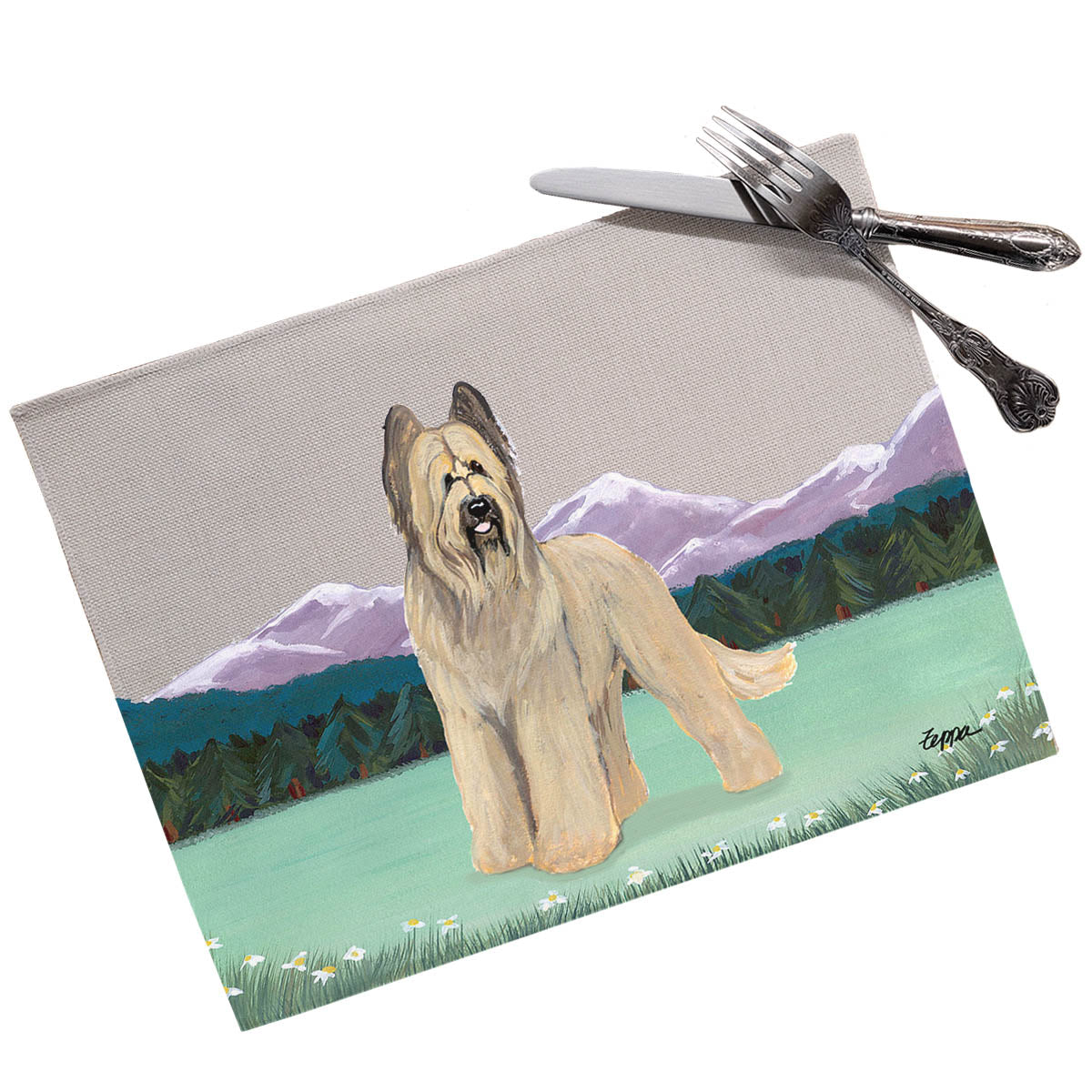 Briard Scenic Placemats