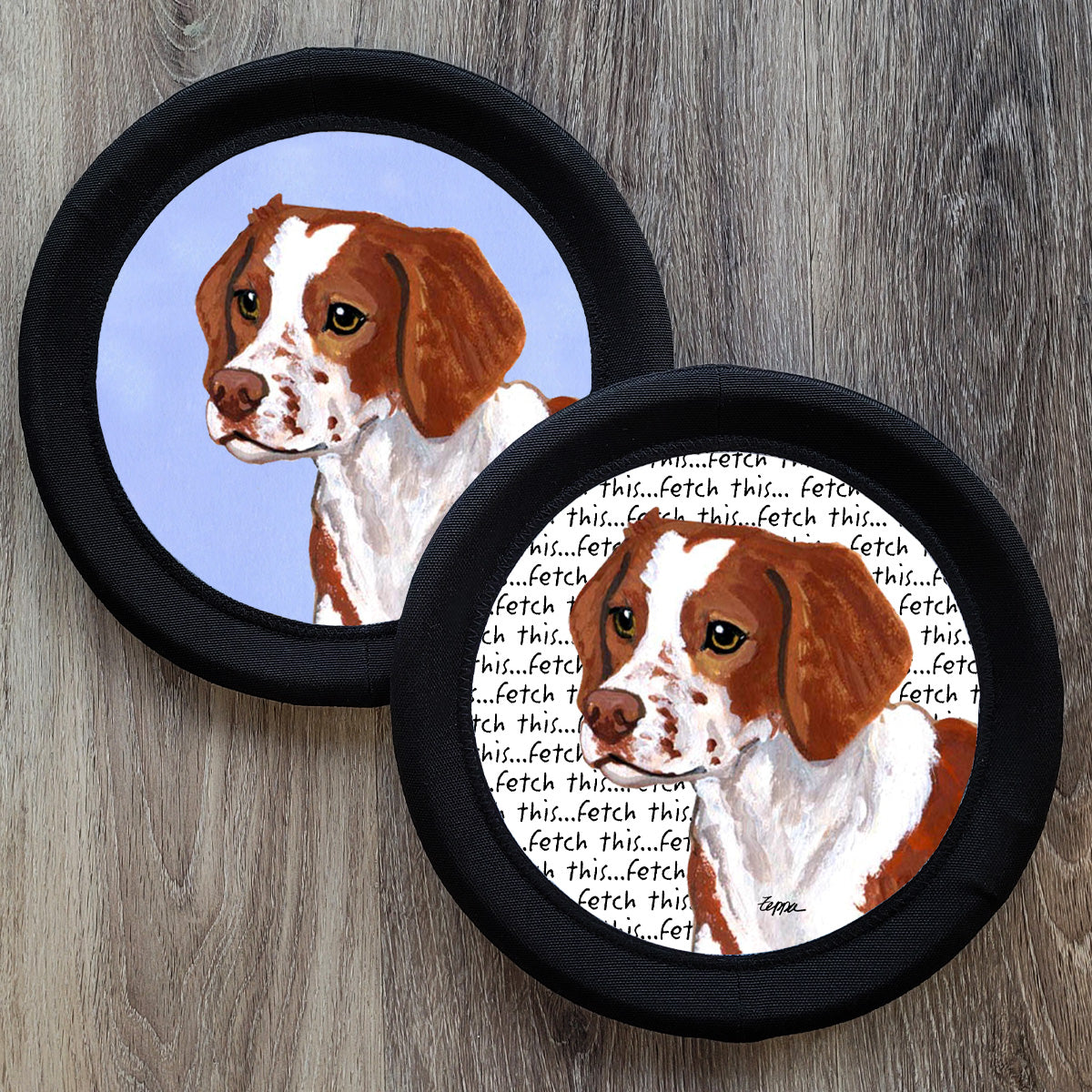 Brittany FotoFrisby Flying Disk Dog Toy