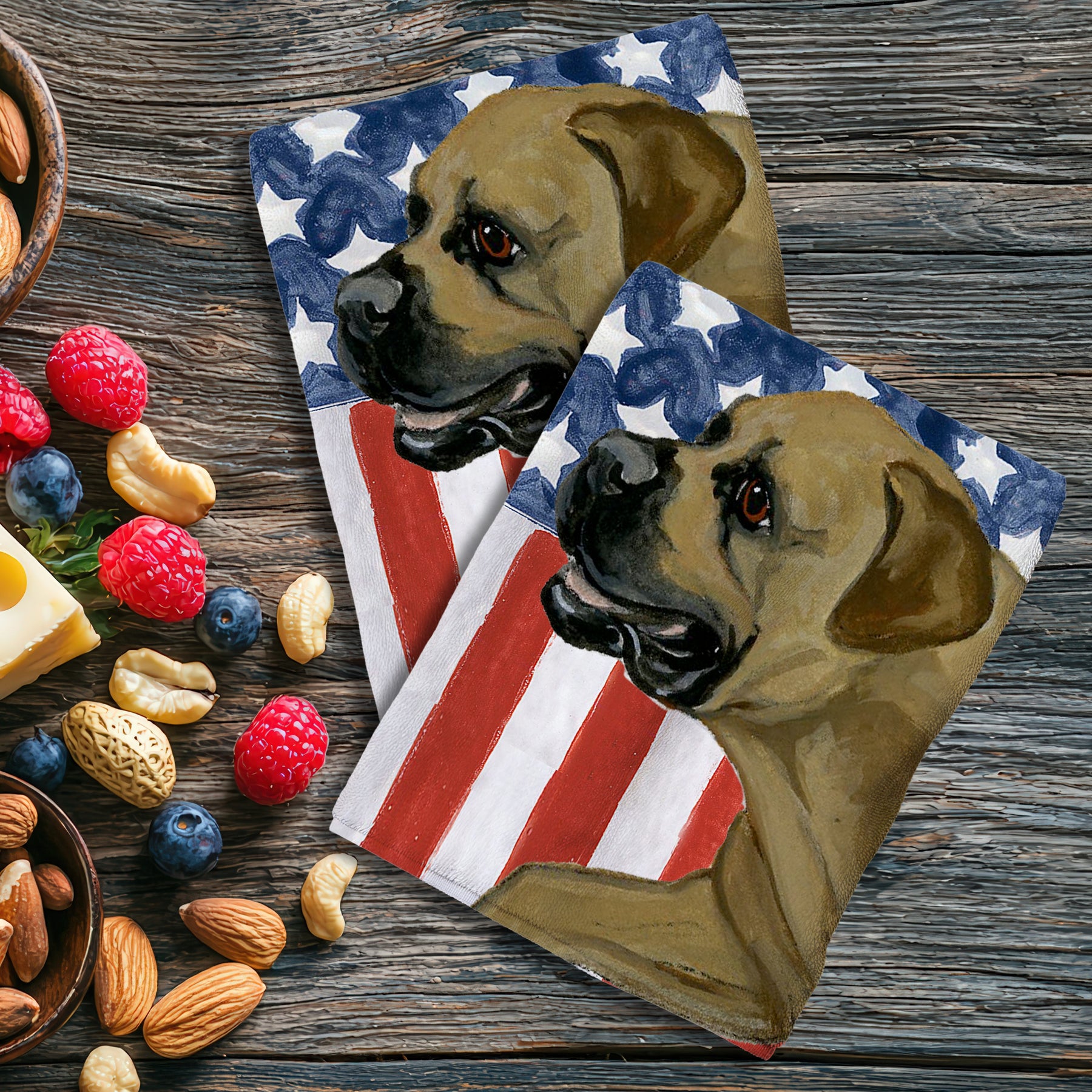 Boerboel Americana Kitchen Towel Set