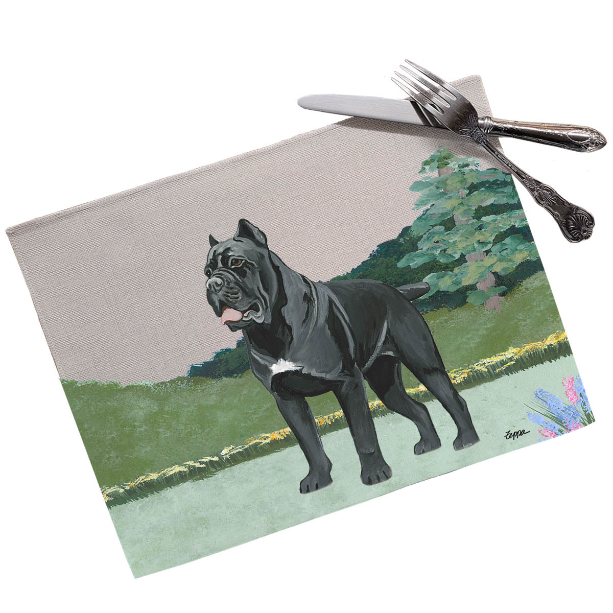 Cane Corso Scenic Placemats