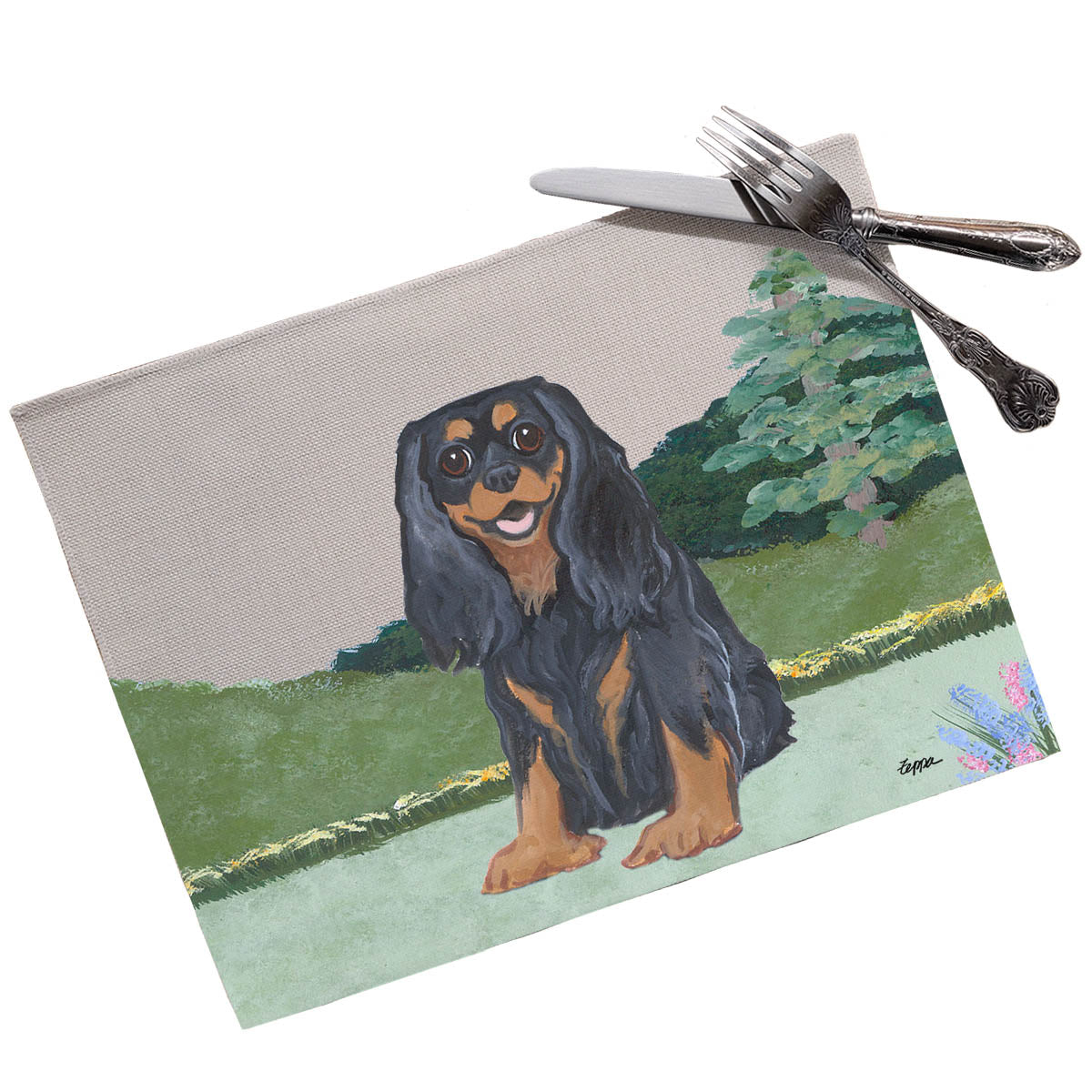 Cavalier King Charles Spaniel Scenic Placemats