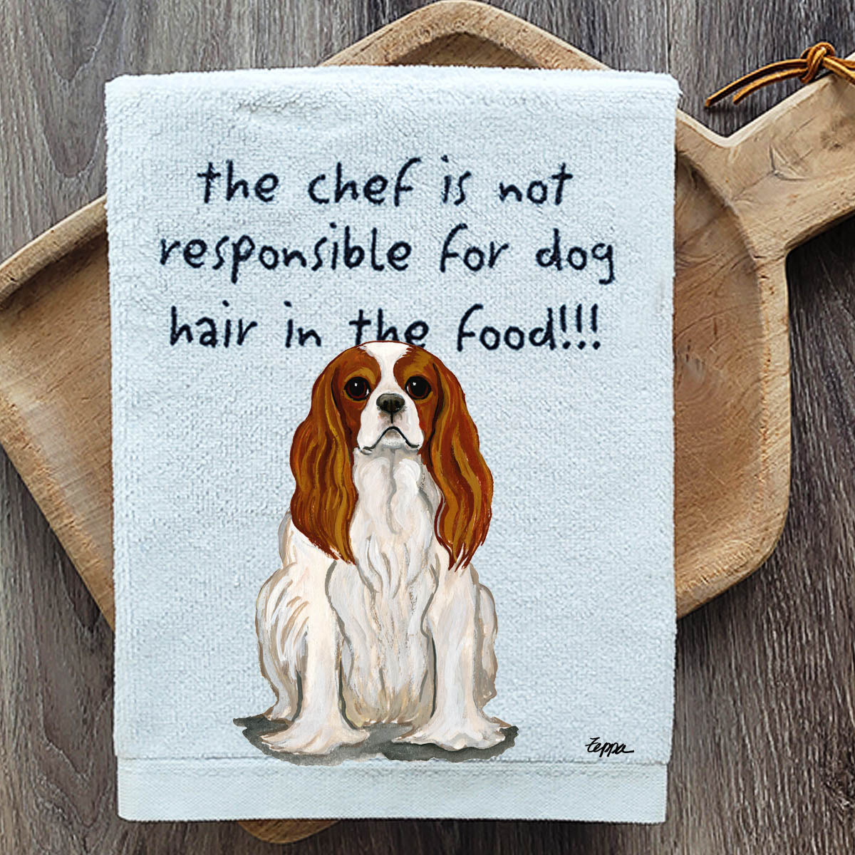 Cavalier King Charles Spaniel Kitchen Towel