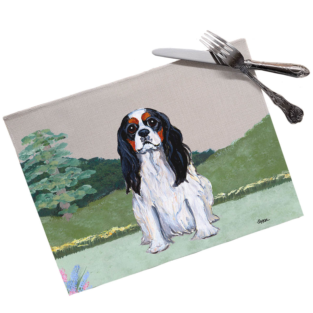 Cavalier King Charles Spaniel Scenic Placemats