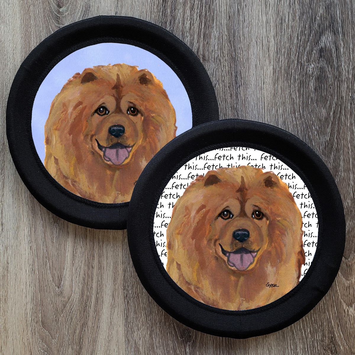 Chow Chow FotoFrisby Flying Disk Dog Toy