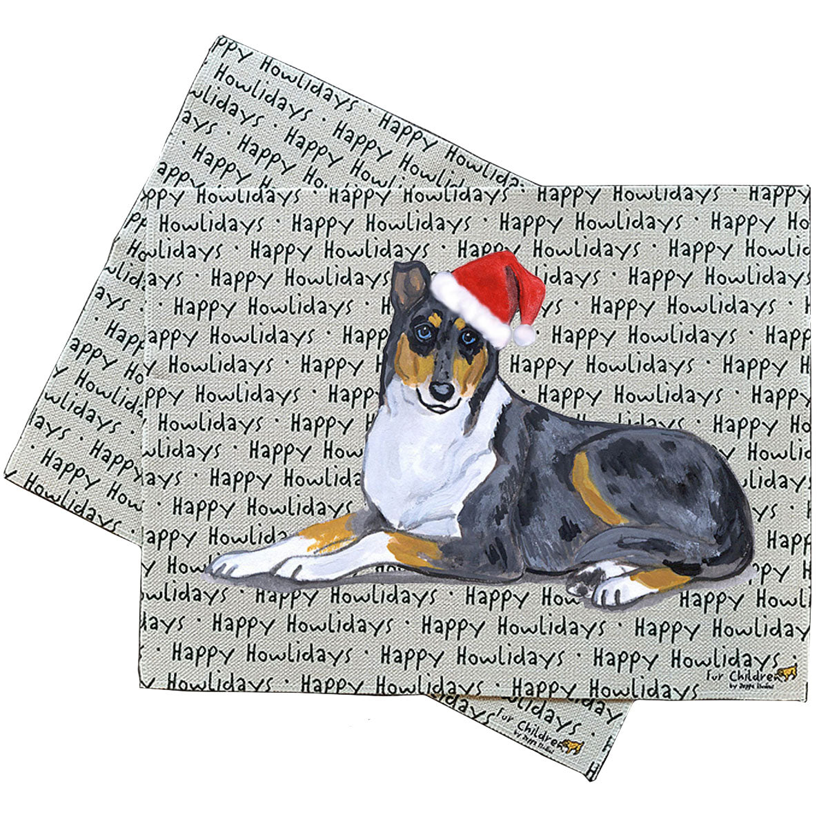 Collie Howliday Placemats