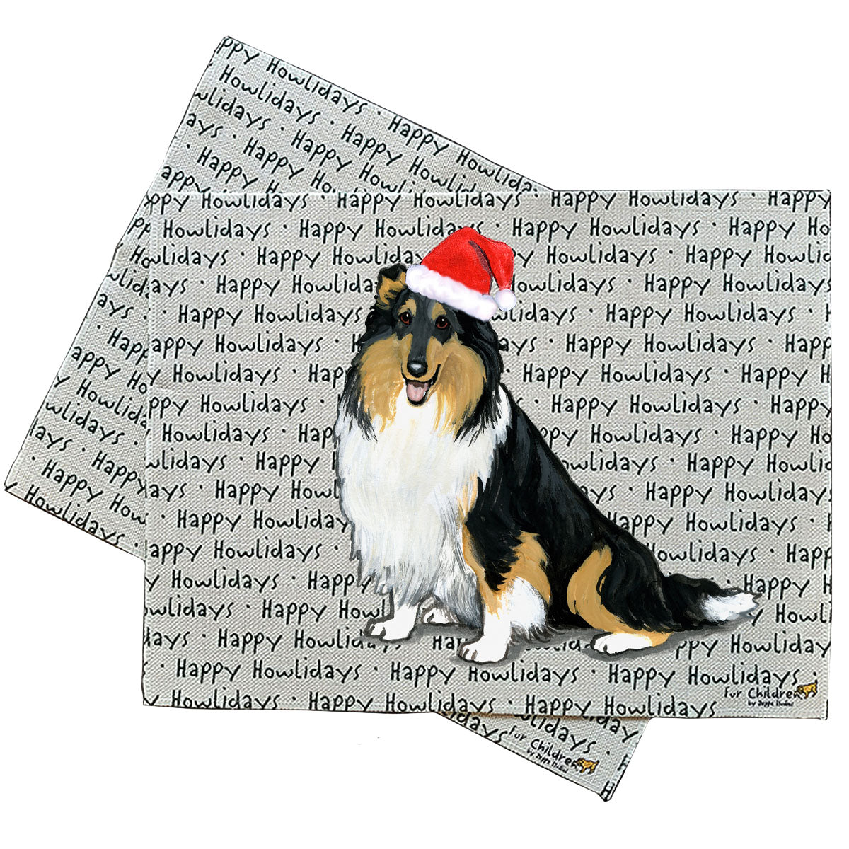 Collie Howliday Placemats