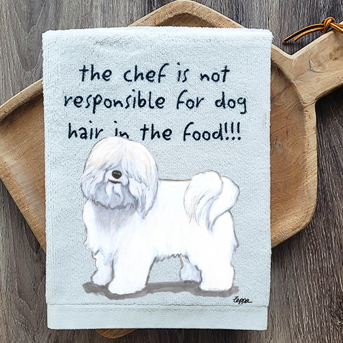 Pawsitively Adorable Coton Kitchen Towel