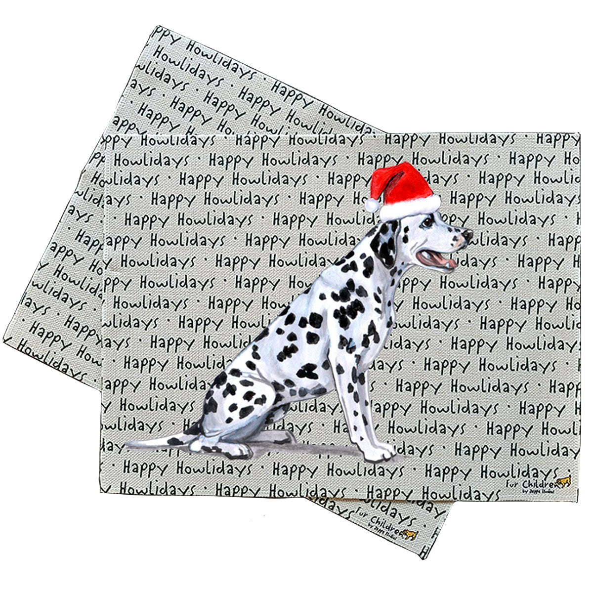Dalmatian Howliday Placemats