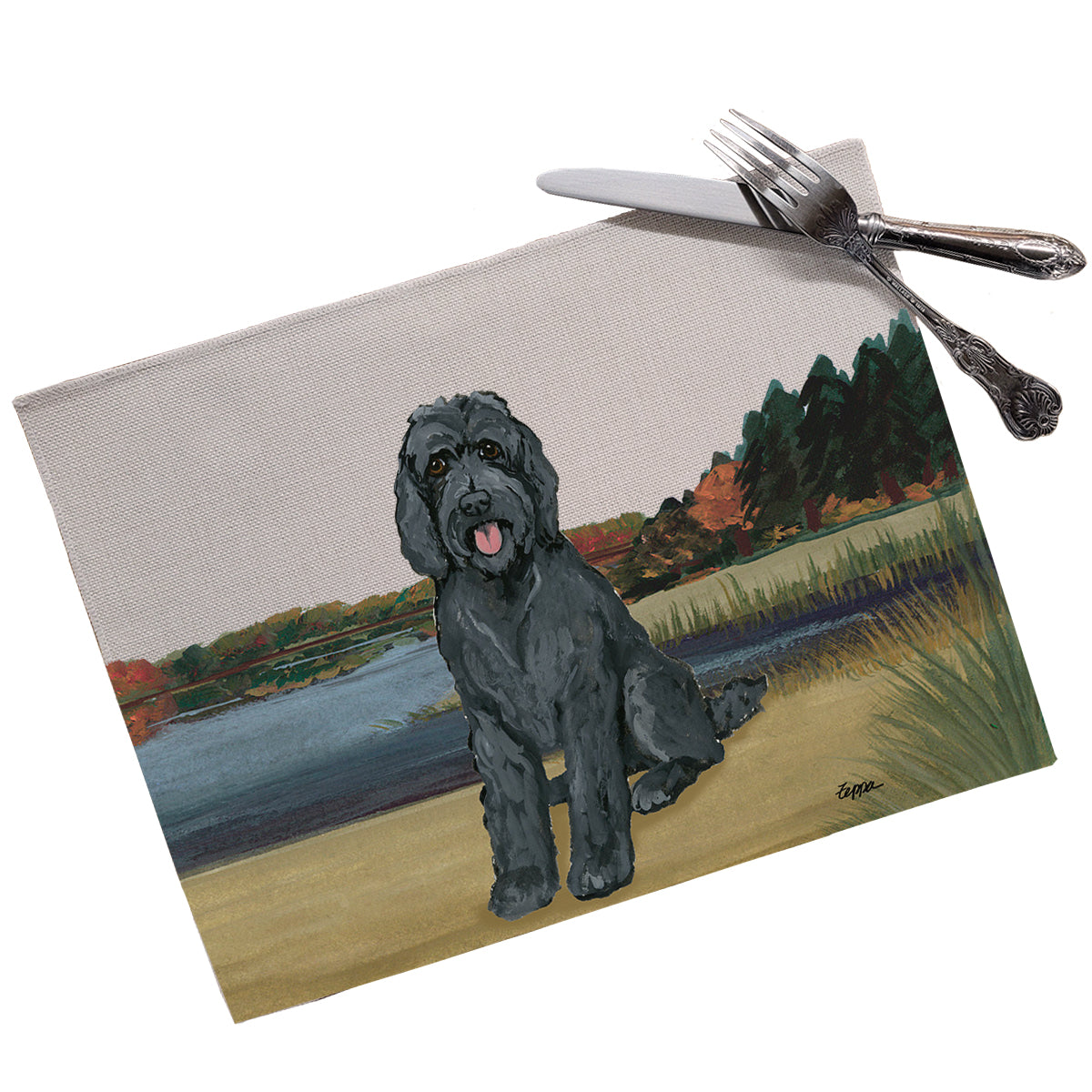 Labradoodle & Golden Doodle Scenic Placemats