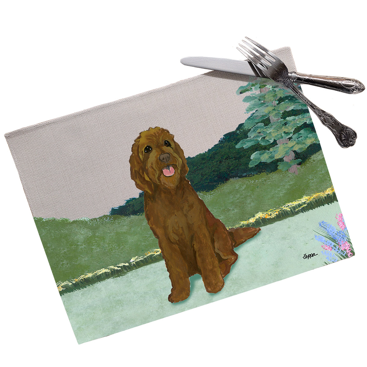 Labradoodle & Golden Doodle Scenic Placemats