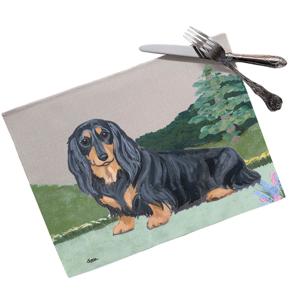 Dachshund Scenic Placemats