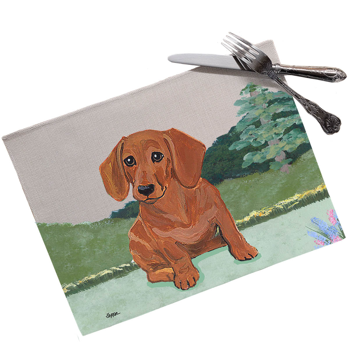 Dachshund Scenic Placemats