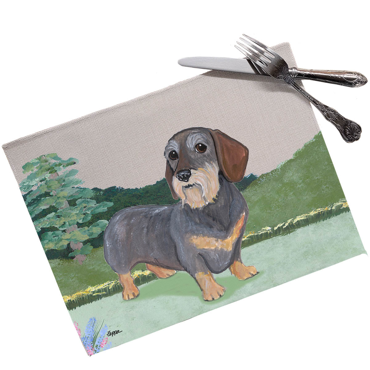 Dachshund Scenic Placemats
