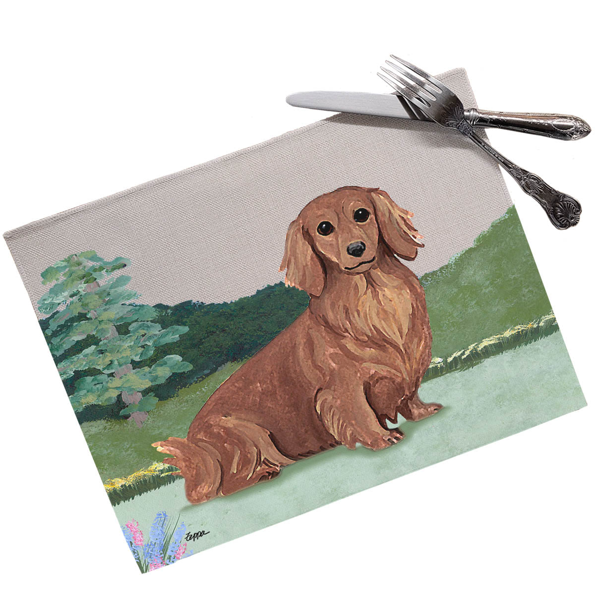 Dachshund Scenic Placemats