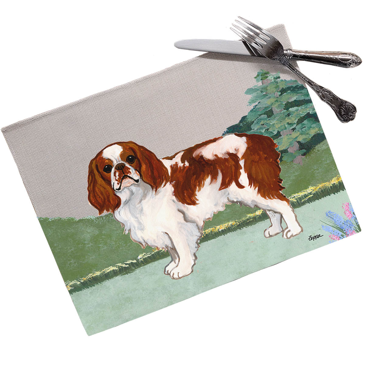 English Toy Spaniel Scenic Placemats