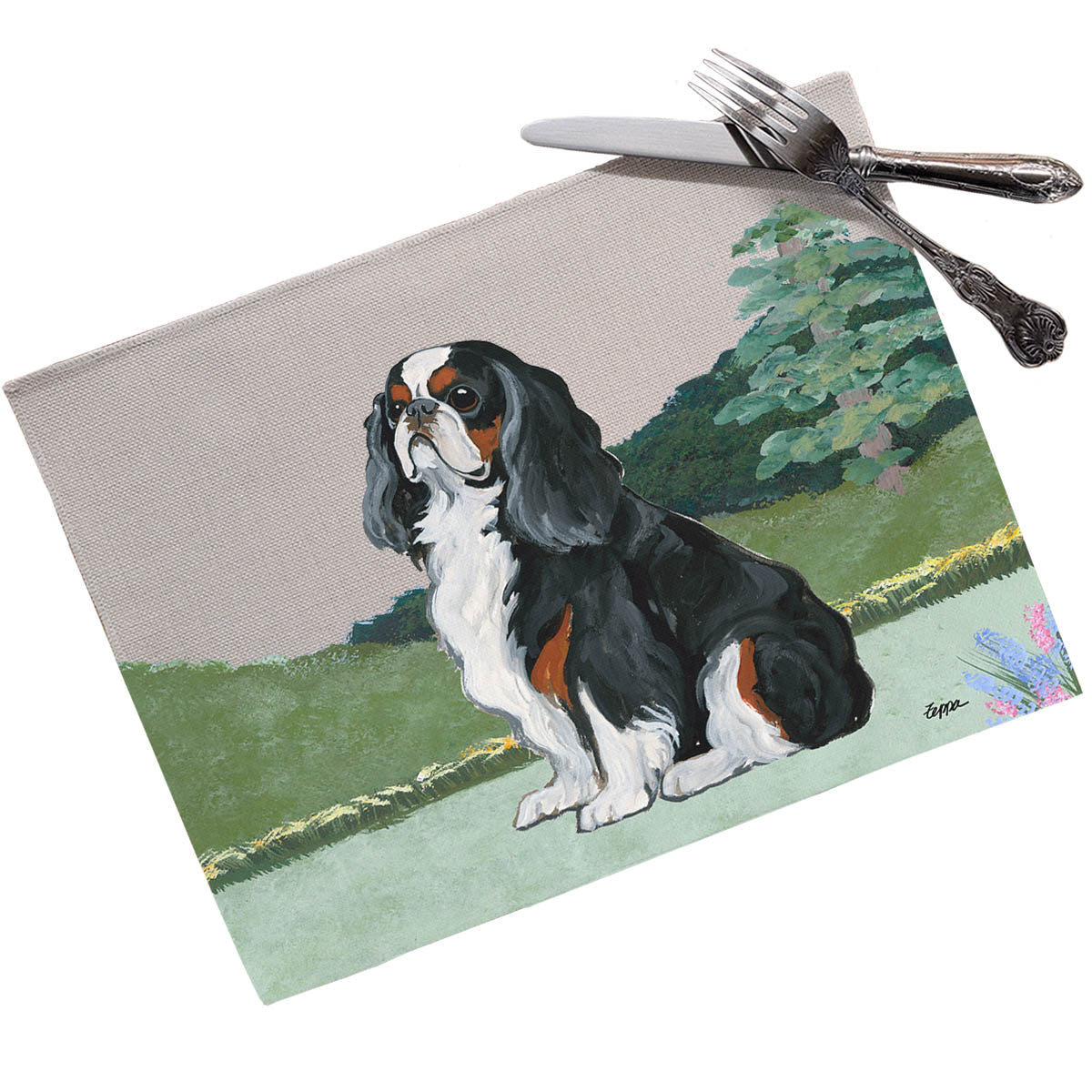 English Toy Spaniel Scenic Placemats