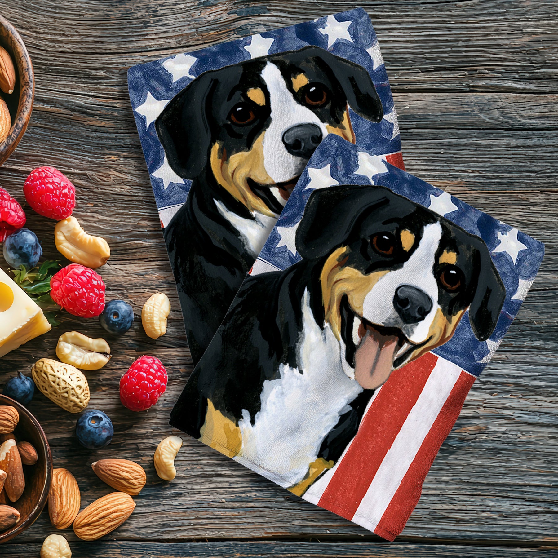 Entelbucher Americana Kitchen Towel Set
