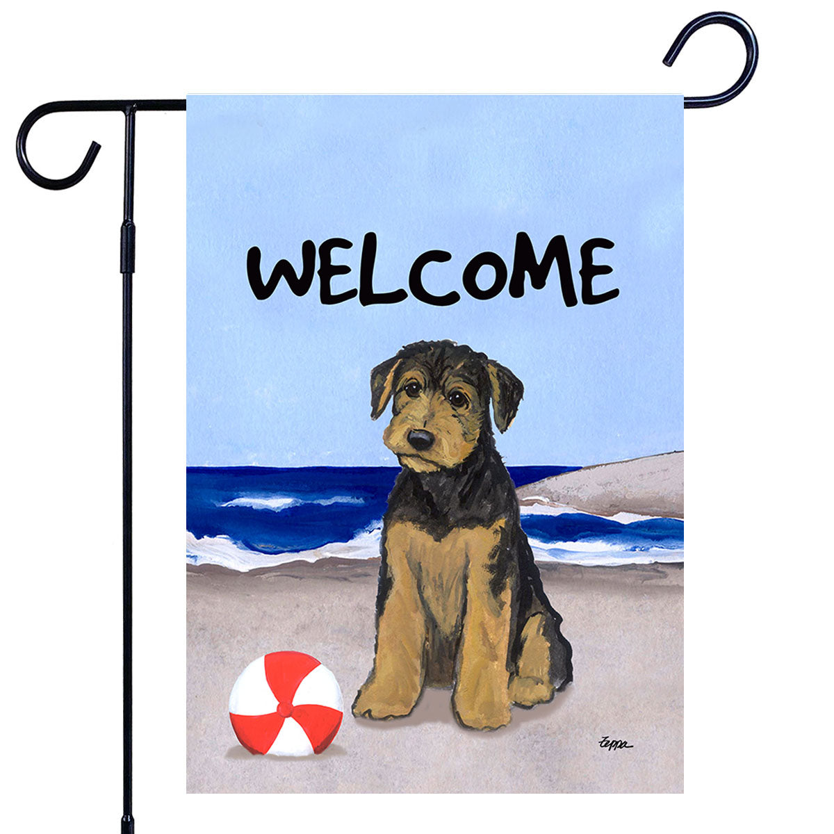 Airedale Scenic Garden Flag
