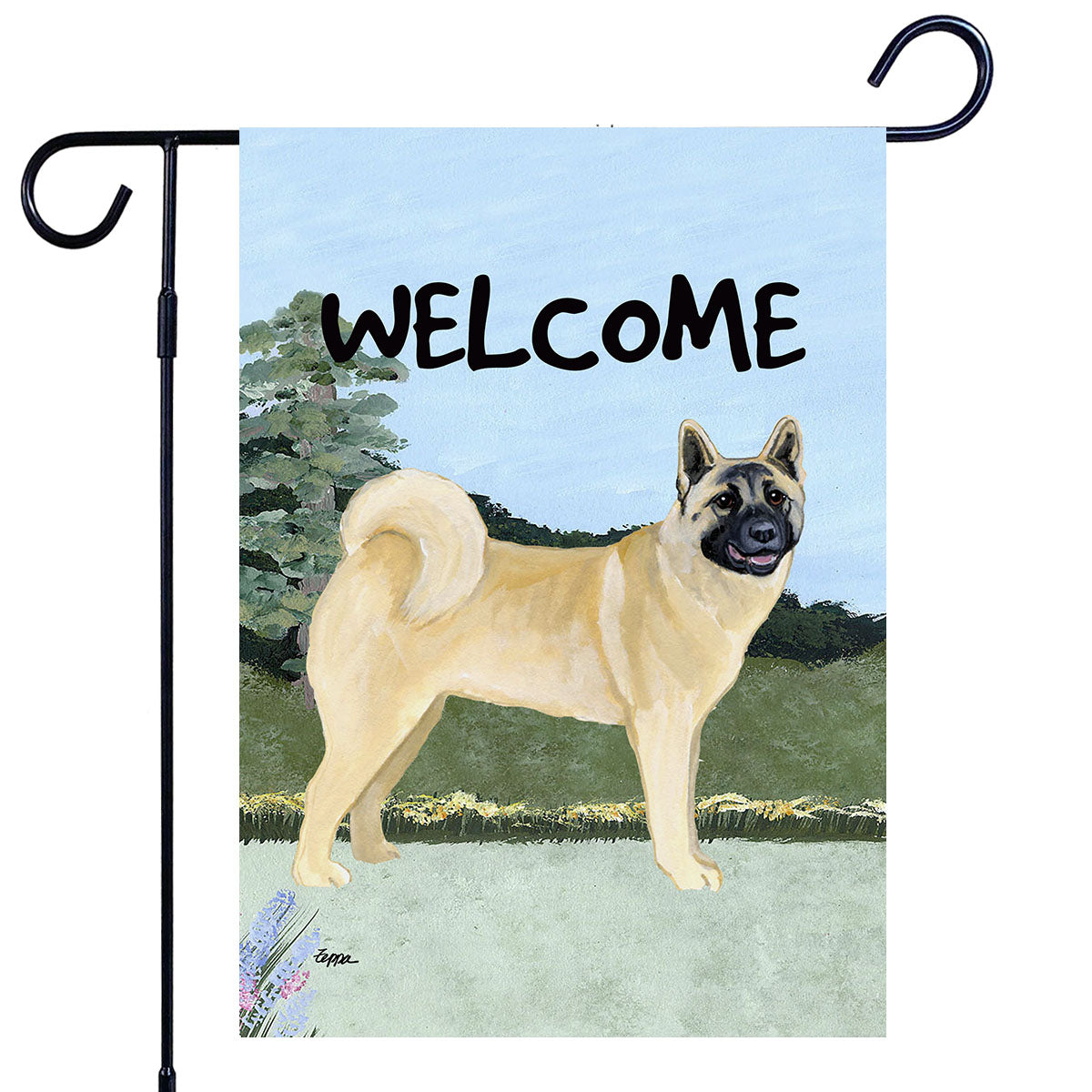 Akita Scenic Garden Flag