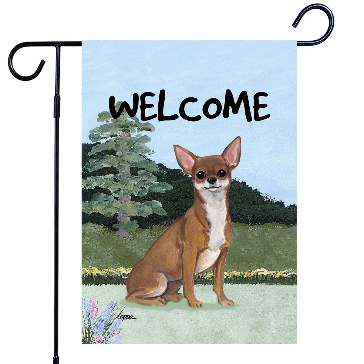 Chihuahua Scenic Garden Flag