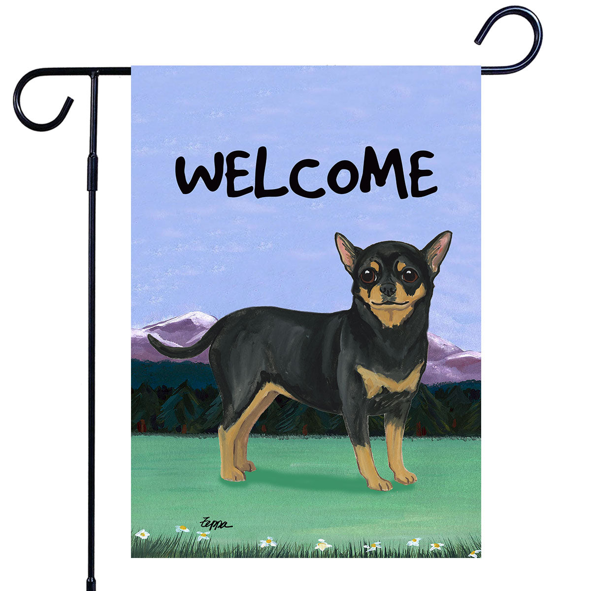 Chihuahua Scenic Garden Flag
