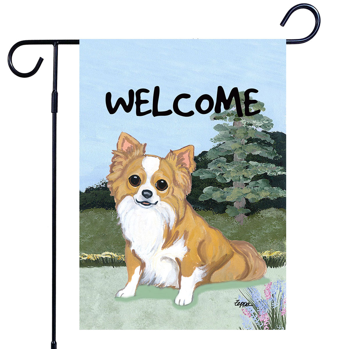 Chihuahua Scenic Garden Flag