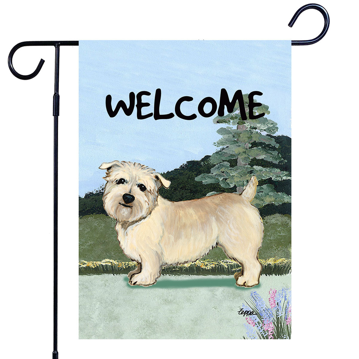 Glen of Imaal Terrier Scenic Garden Flag
