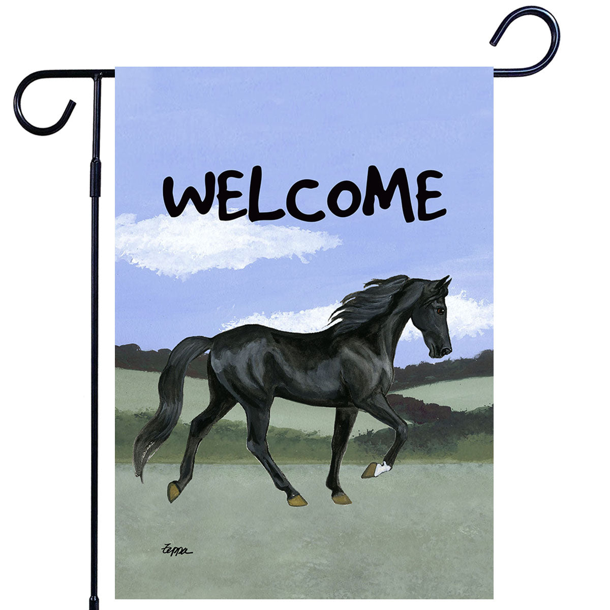 Tennessee Walking Horse Scenic Garden Flag