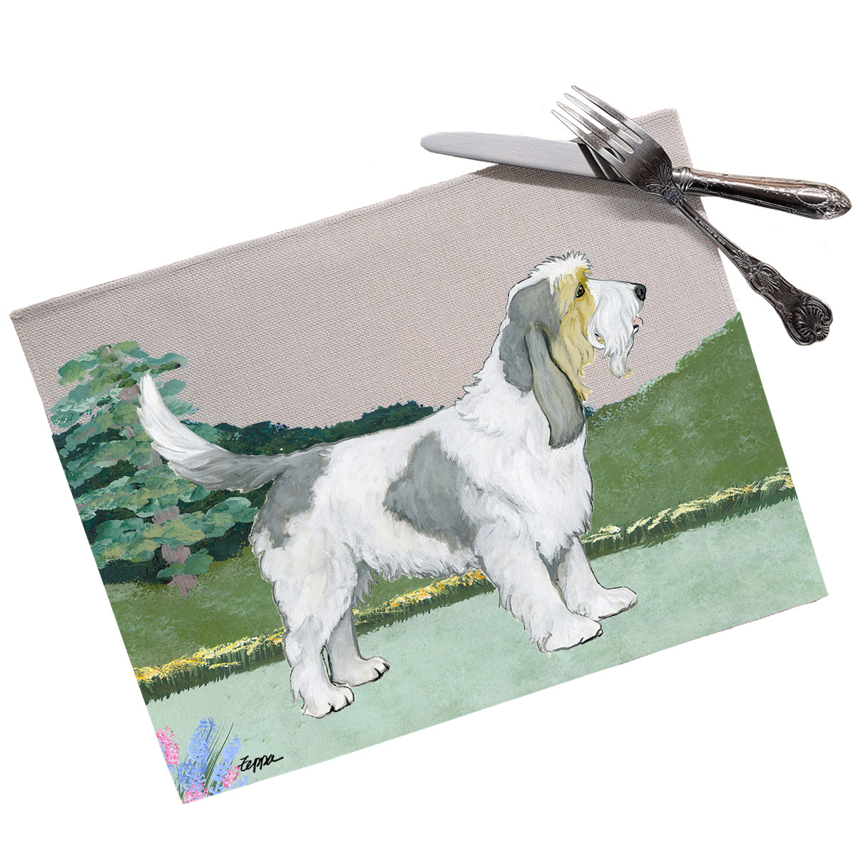 Grand Basset Griffon Vendeen Scenic Placemats