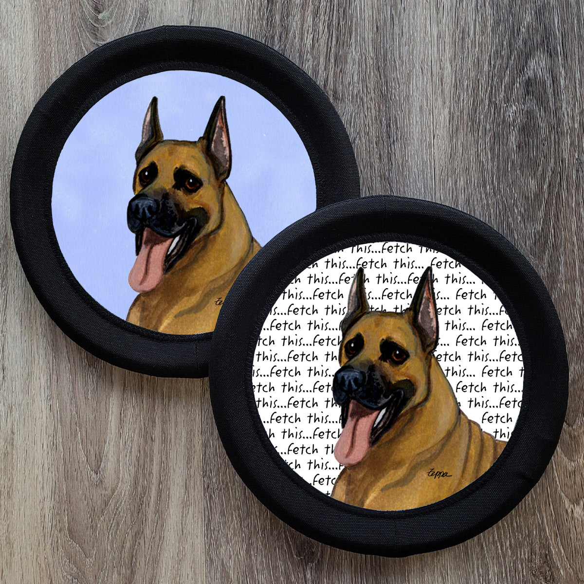 Great Dane FotoFrisby Flying Disk Dog Toy