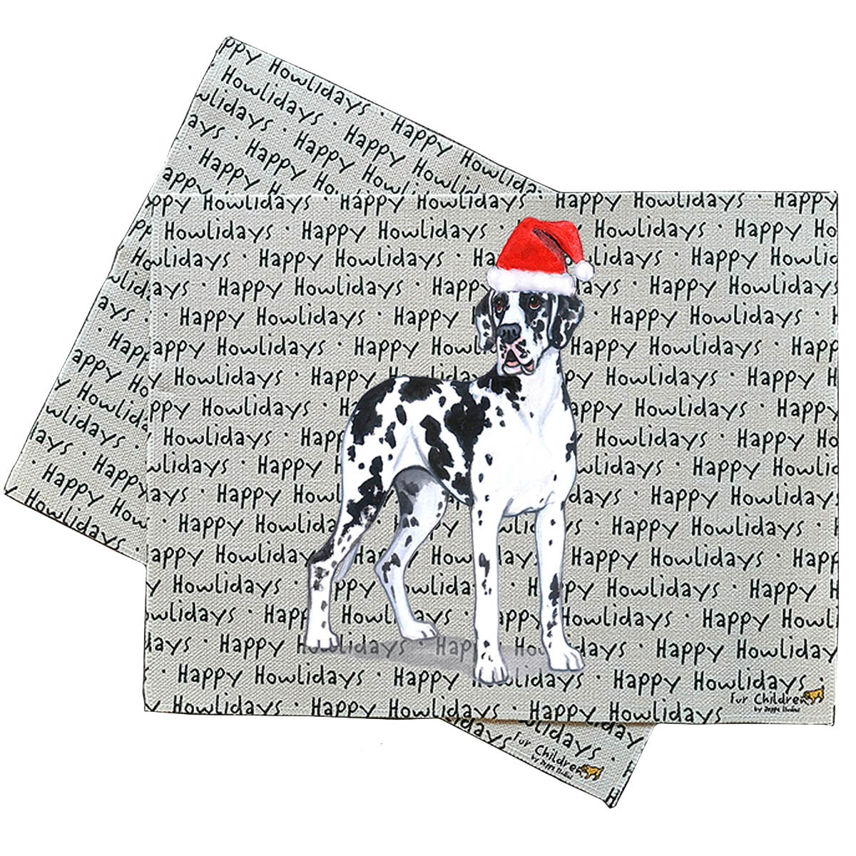 Great Dane Howliday Placemats