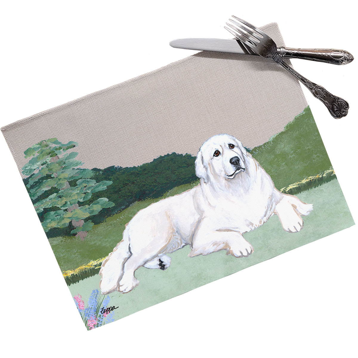 Great Pyrenees Scenic Placemats