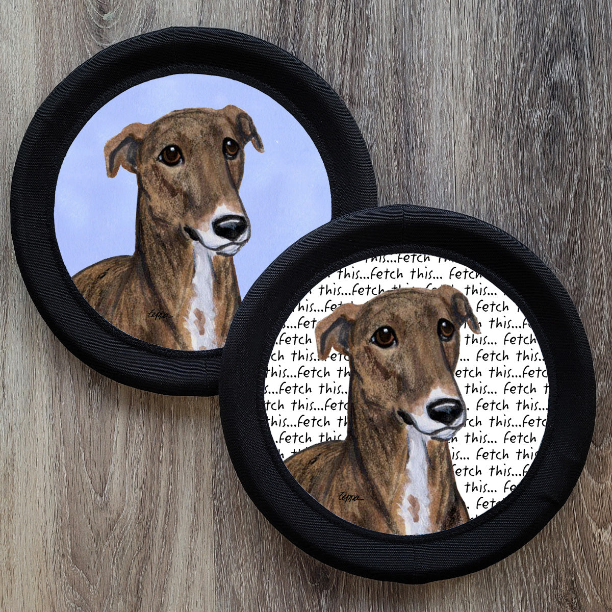 Greyhound FotoFrisby Flying Disk Dog Toy