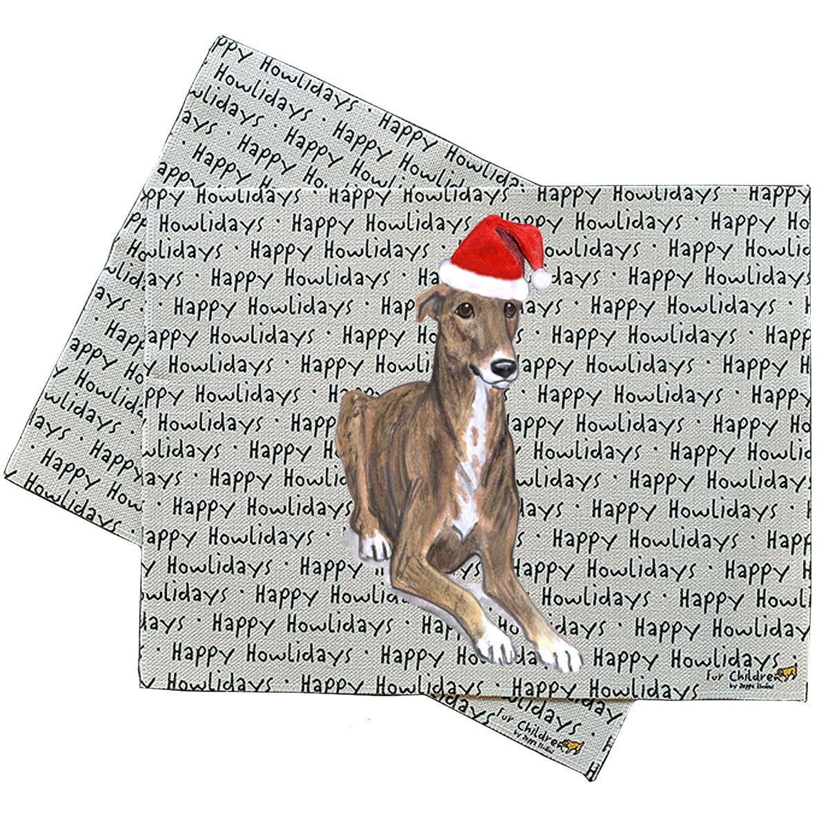 Greyhound Howliday Placemats
