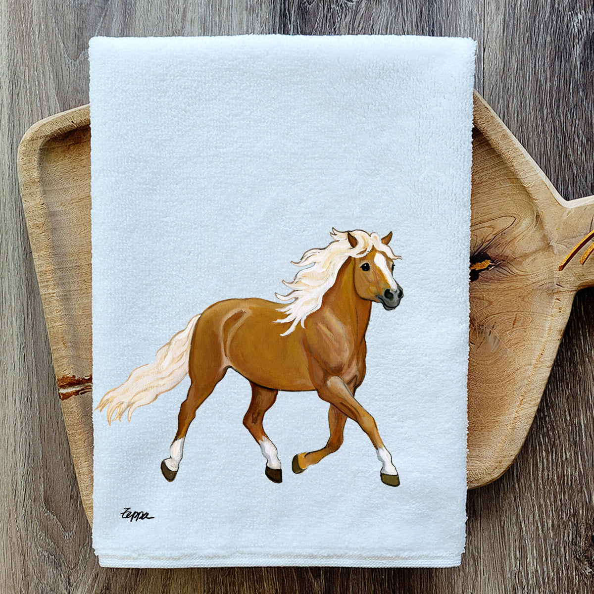 Haflinger Horse Kitchen Towel